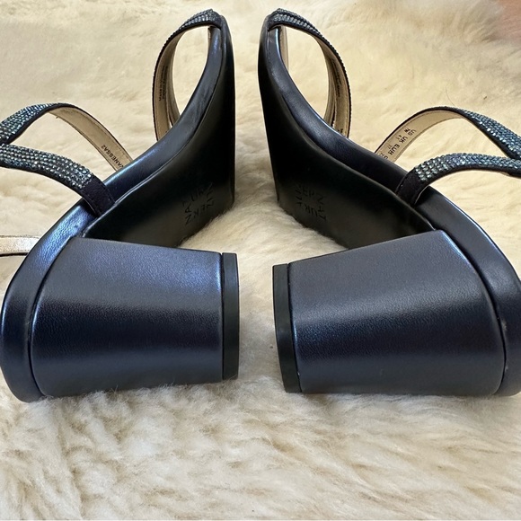 Naturalizer Vanessa2 Strappy Heeled Sandals Rhinestone Embellished - Picture 7 of 15